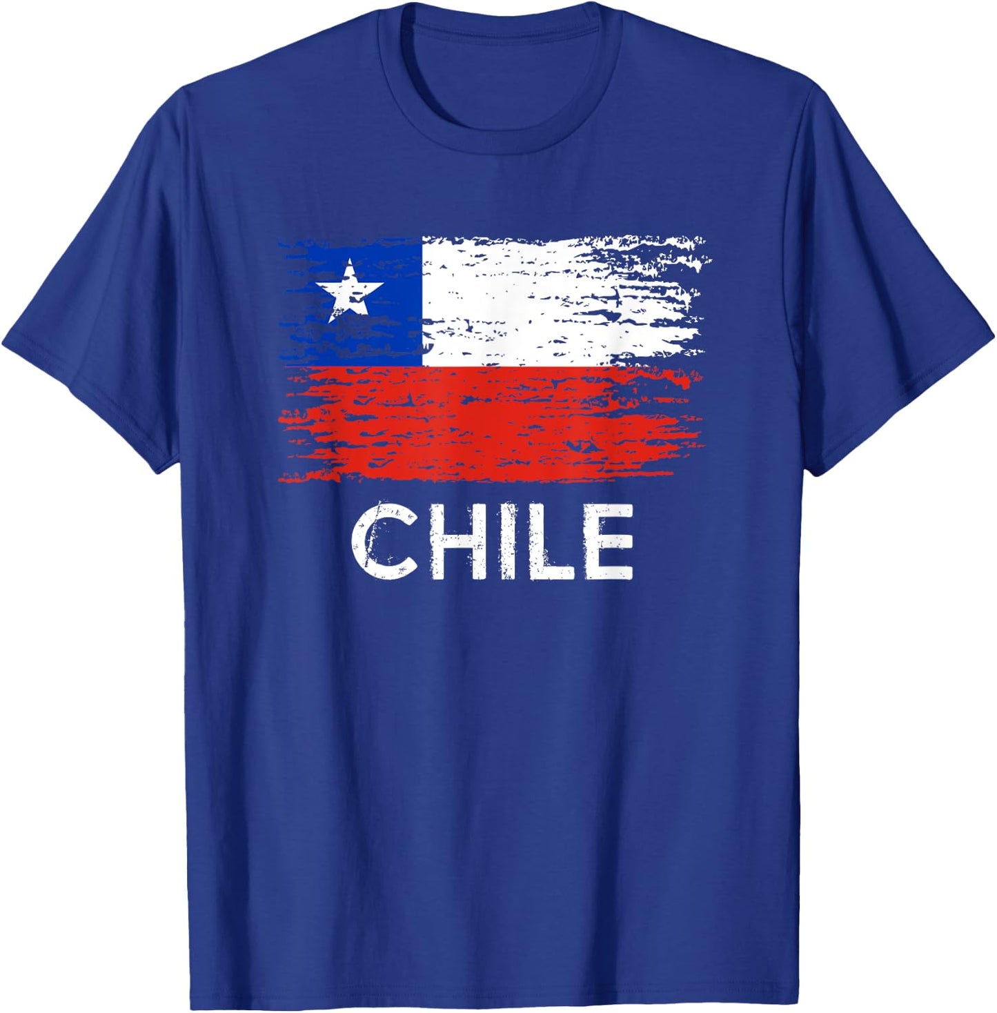 Chilean Flag Pride Vintage Chilean Root Gift Chile T-Shirt - T-Shirt | Royal