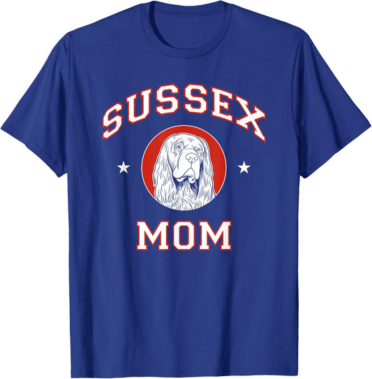 Sussex Spaniel Mom Dog Mother T-Shirt - T-Shirt | Royal