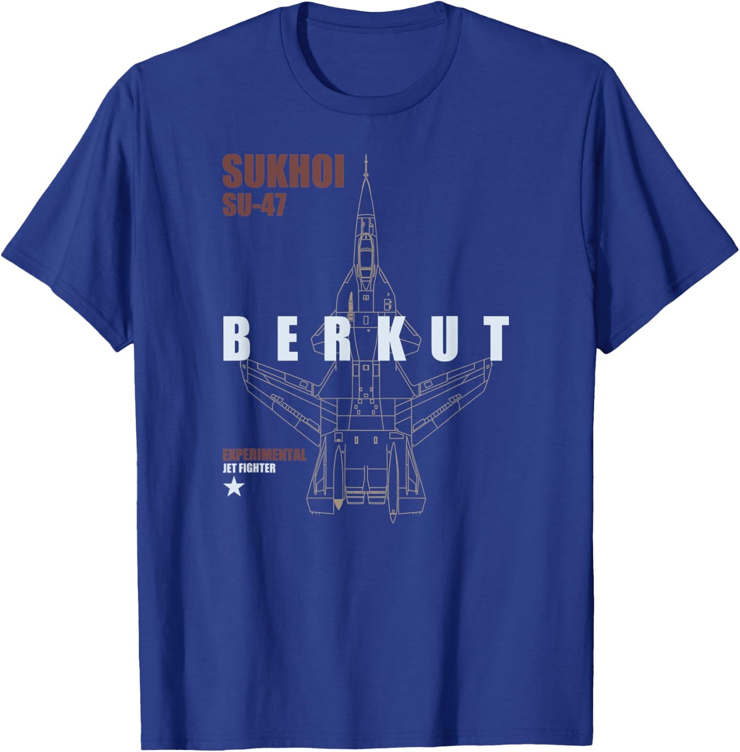 SU-47 Berkut T-Shirt - T-Shirt | Royal