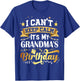 Grandma Birthday Party Gift Family Bday T-Shirt - T-Shirt | Royal