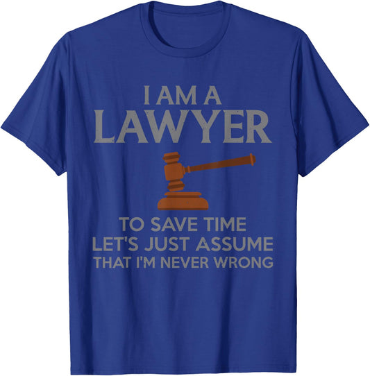 Cool Lawyer Design Women Attorney Law School Lawyer T-Shirt - T-Shirt | Royal