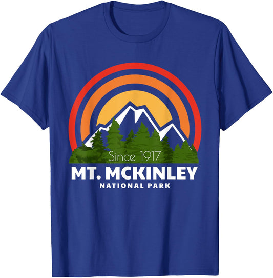 Mount McKinley National Park Apparel T-Shirt - T-Shirt | Royal