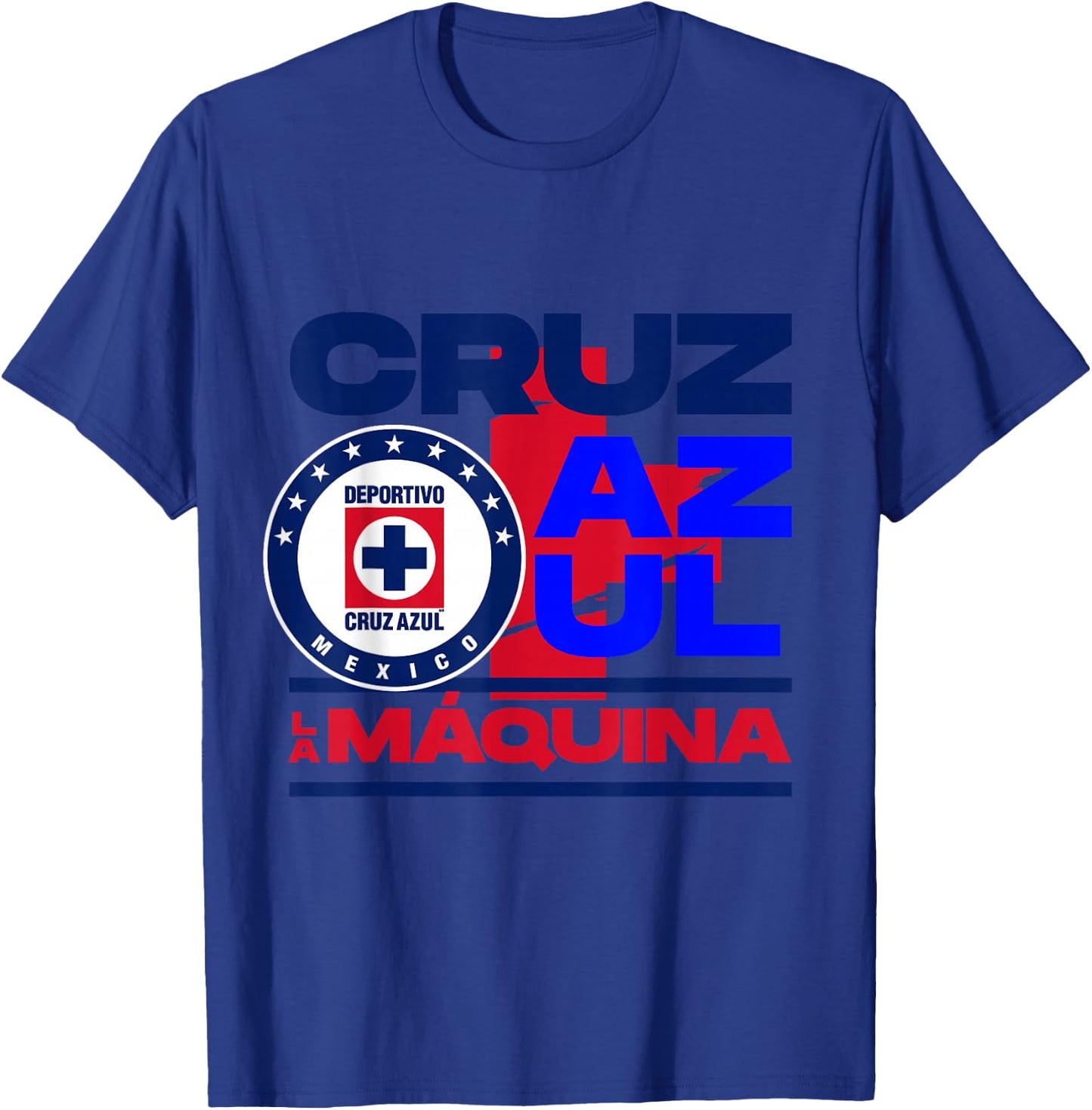 Cruz Azul - Score Big with Our Exclusive Collection T-Shirt - T-Shirt | Royal