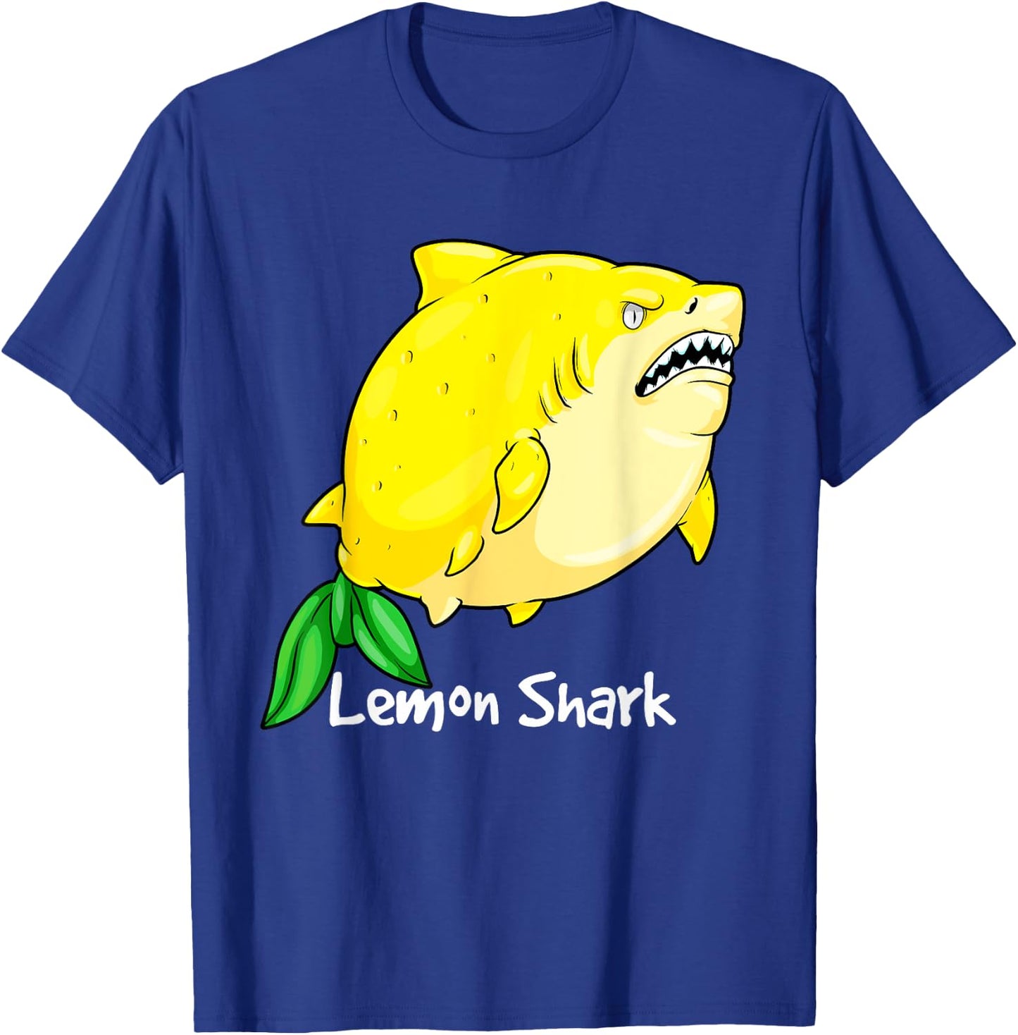 Lemon Shark Yellow Animal Pun Megalemon Shark Lover T-Shirt - T-Shirt | Royal