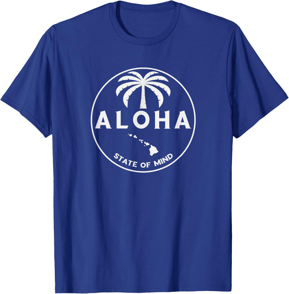 Aloha Hawaii Palm Tree - Feel the Aloha Hawaiian Spirit!! T-Shirt - T-Shirt | Royal