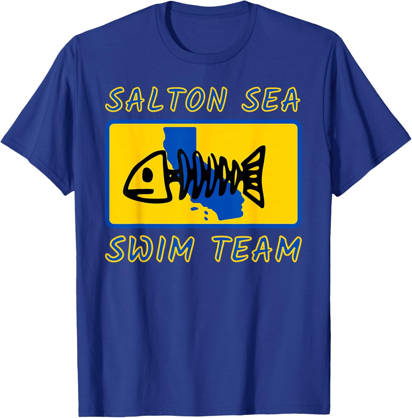Salton Sea Swim Team Graphic T-Shirt - T-Shirt | Royal