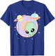 Chibi Alien Kawaii Pastel Cute Green Man Space UFO T-Shirt - T-Shirt | Royal