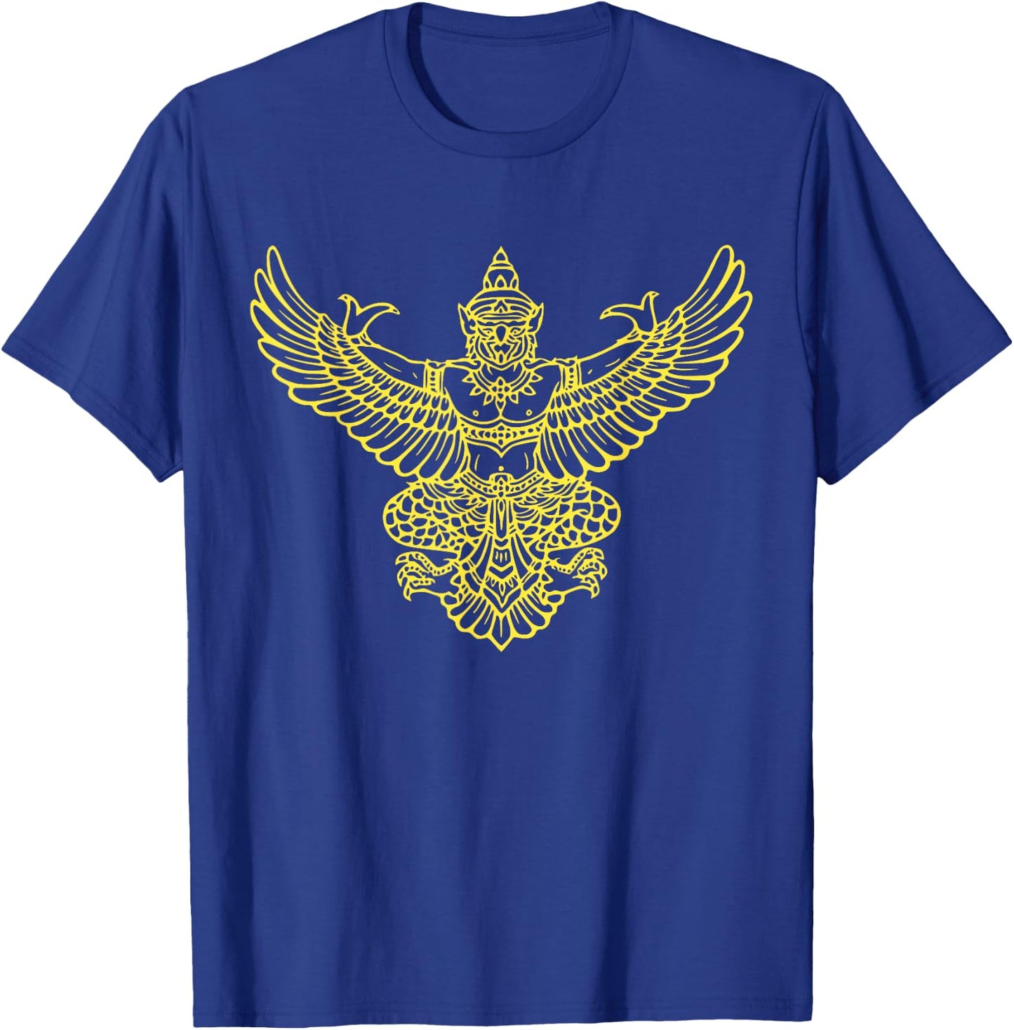 Yellow Golden Thai Garuda Legendary Bird Shirt T-Shirt - T-Shirt | Royal