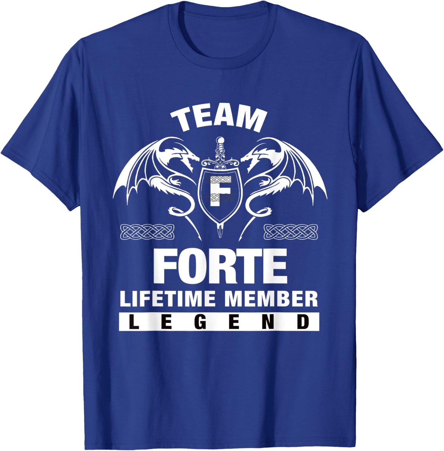 Team FORTE Lifetime Member Gifts T-Shirt - T-Shirt | Royal