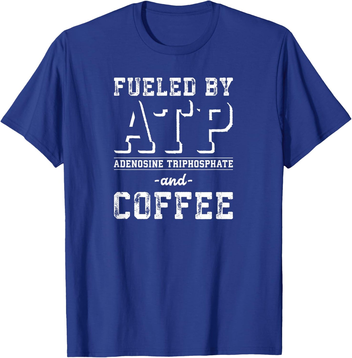 Nerdy Science for Athletic Sports Exercise Scientist T-Shirt - T-Shirt | Royal
