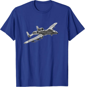 A-10 Warthog - Military T-Shirt - T-Shirt | Royal