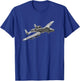 A-10 Warthog - Military T-Shirt - T-Shirt | Royal