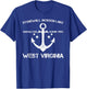 STONEWALL JACKSON LAKE WEST VIRGINIA Funny Fishing Gift T-Shirt - T-Shirt | Royal