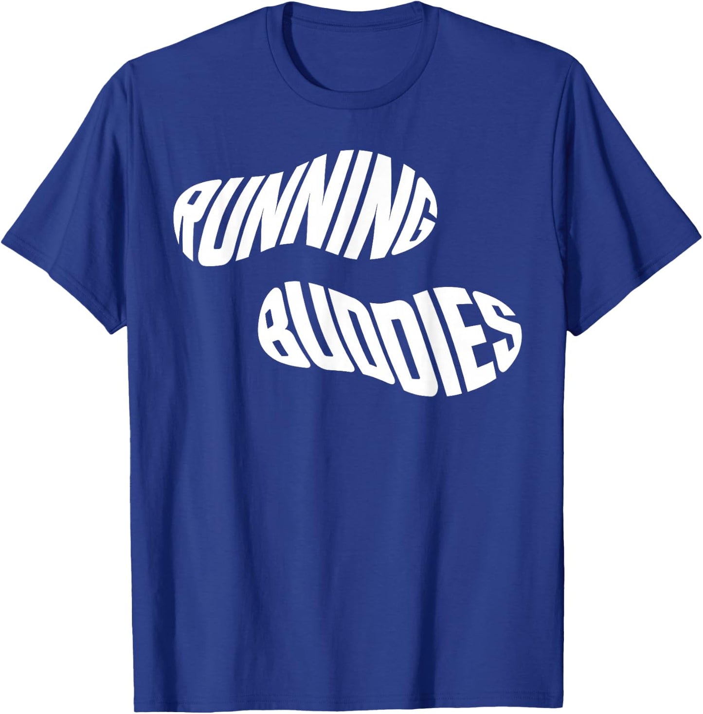 Running Runner Half Marathon Friends Besties Running Buddies T-Shirt - T-Shirt | Royal