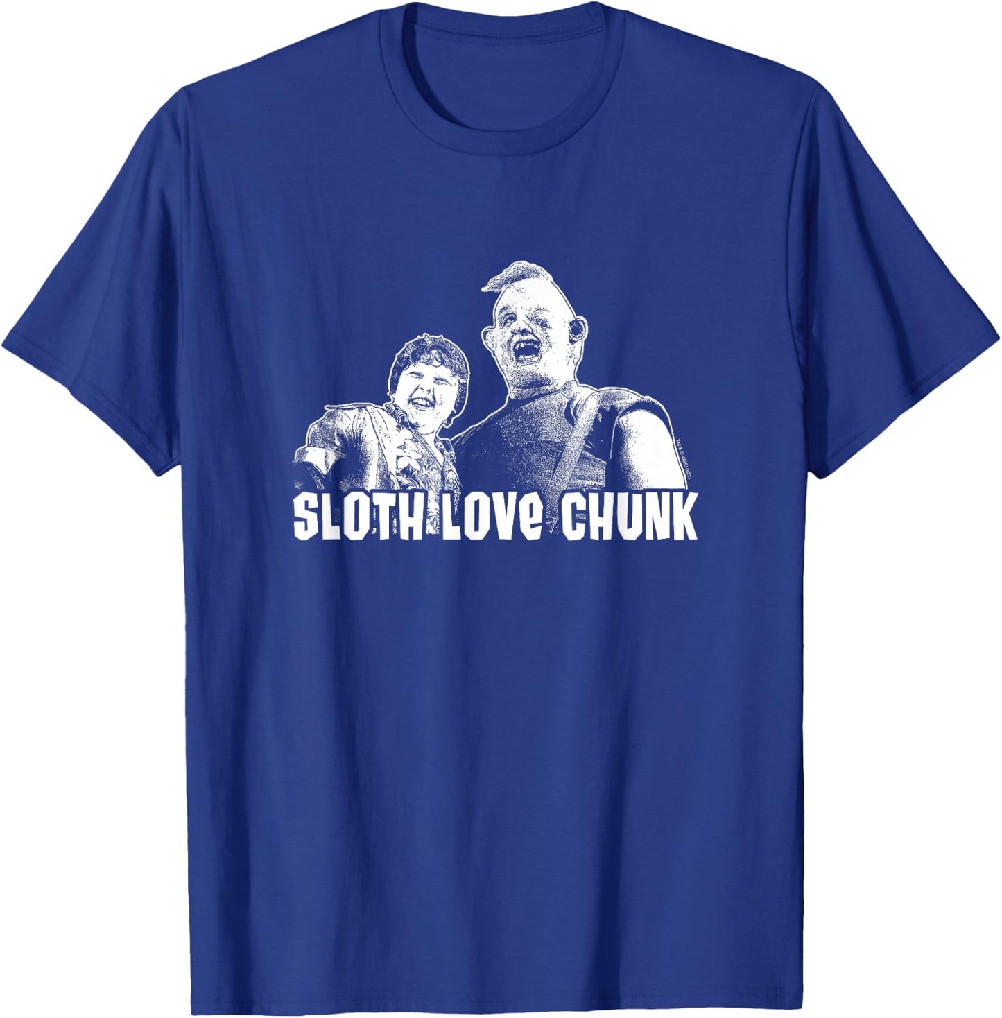 The Goonies Sloth Love Chunk T-Shirt - T-Shirt | Royal