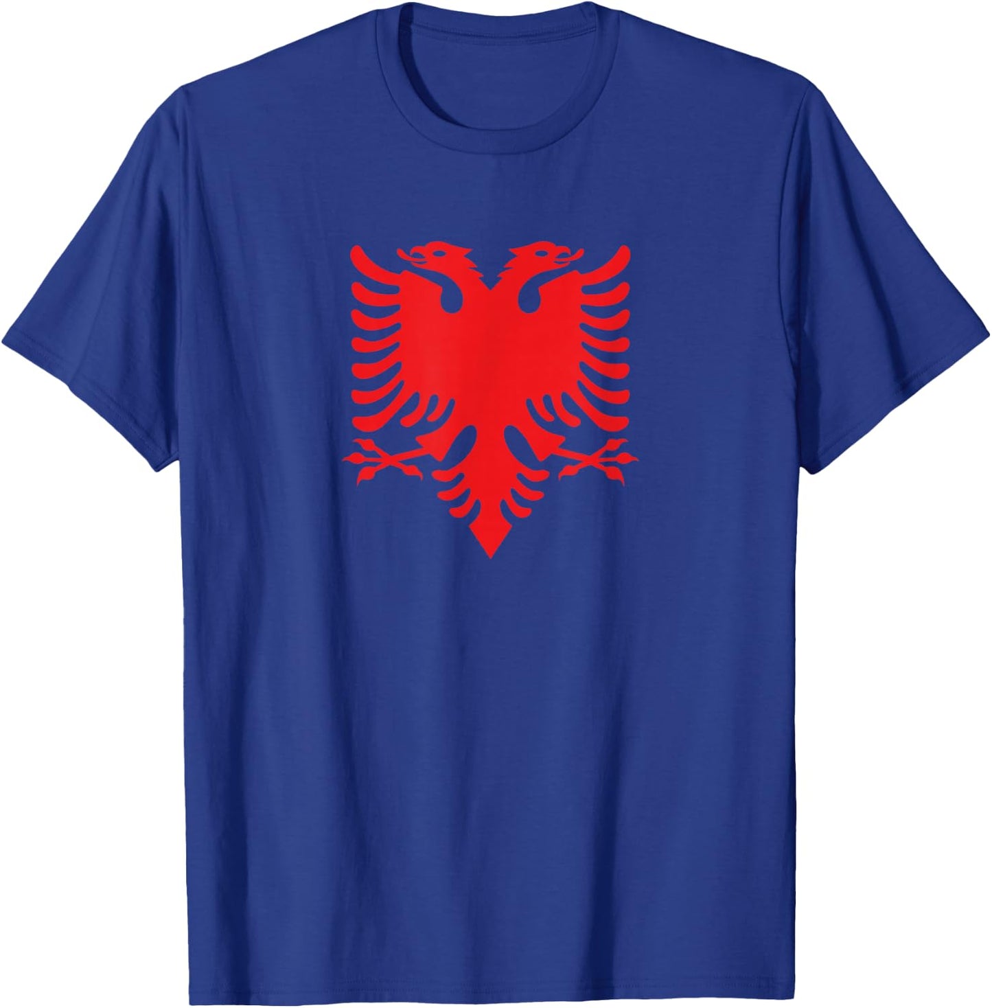 Albania Flag Shirt Albanian Eagle T-Shirt - T-Shirt | Royal