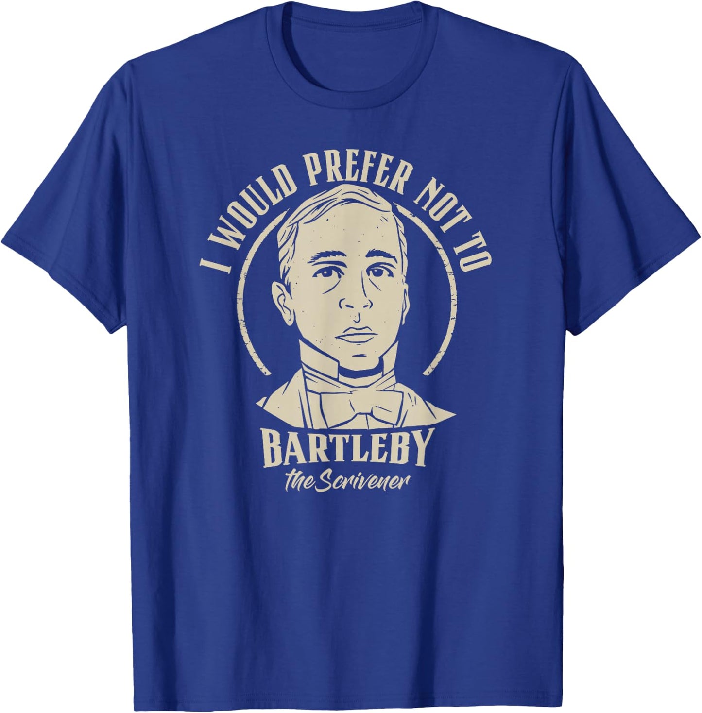 I'd rather not - the writer T-Shirt - T-Shirt | Royal