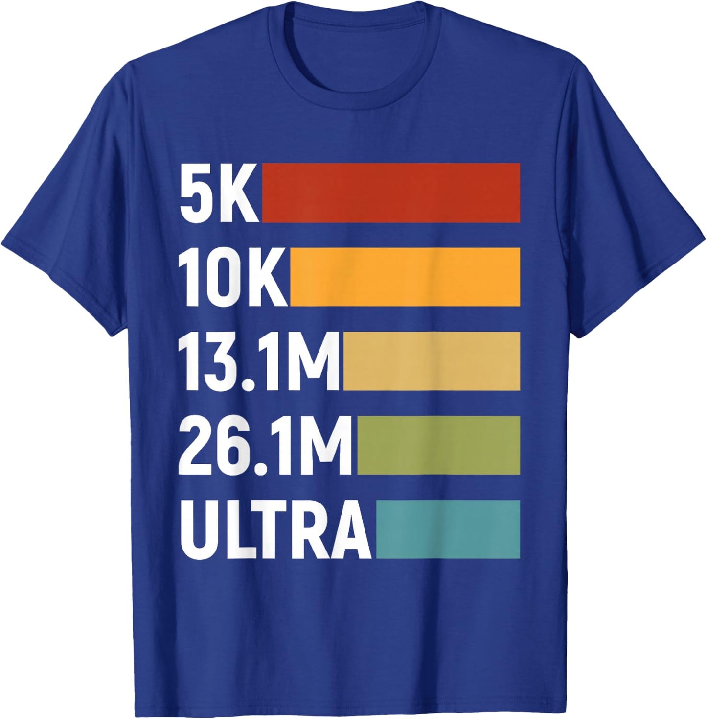 Ultramarathon Ultra Running Ultra Marathon Runner T-Shirt - T-Shirt | Royal