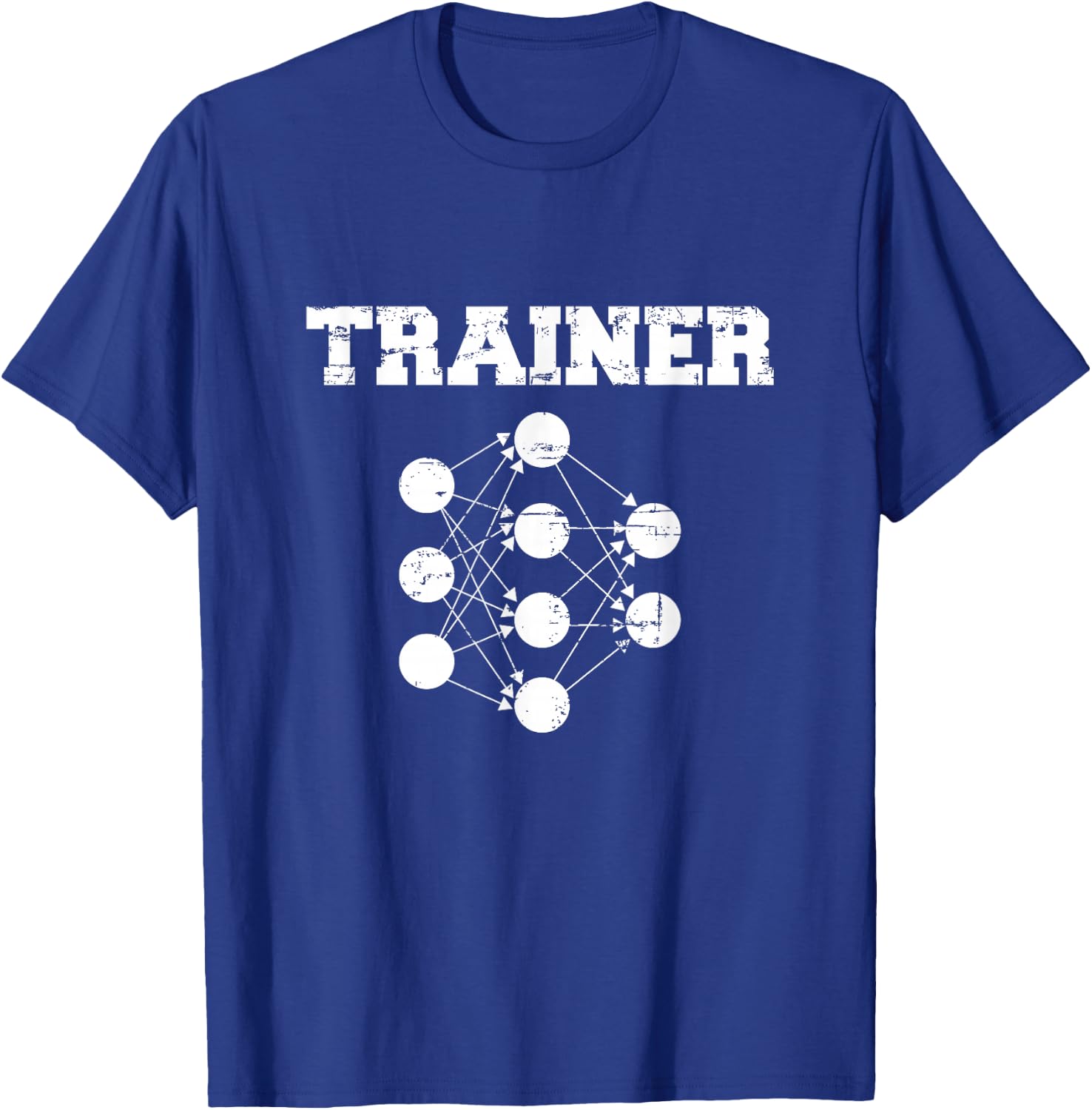 Neural Network Trainer T-Shirt - T-Shirt | Royal