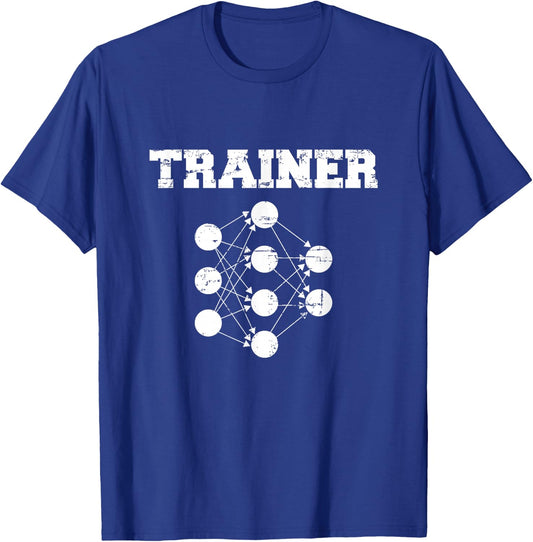 Neural Network Trainer T-Shirt - T-Shirt | Royal