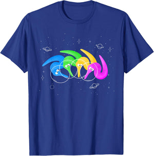 Space Magic Worms on a String T-Shirt - T-Shirt | Royal