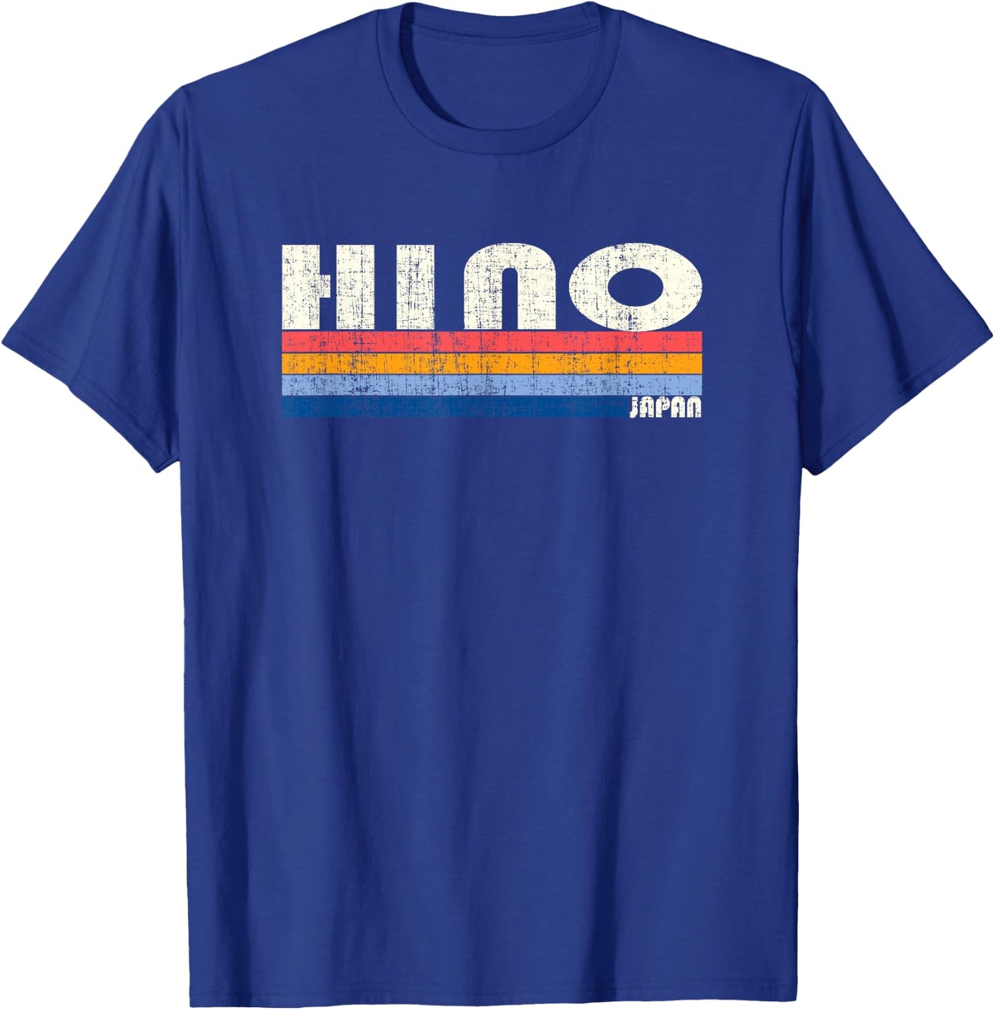 Retro Vintage 70s 80s Style Hino, Japan T-Shirt - T-Shirt | Royal