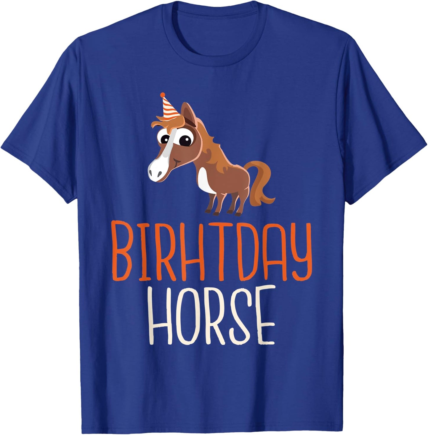 Birthday Horse Riding T-Shirt - T-Shirt | Royal