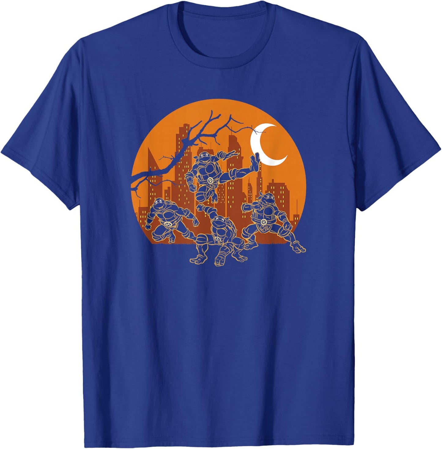 Teenage Mutant Ninja Turtles Halloween Ninja Night Tricks T-Shirt - T-Shirt | Royal