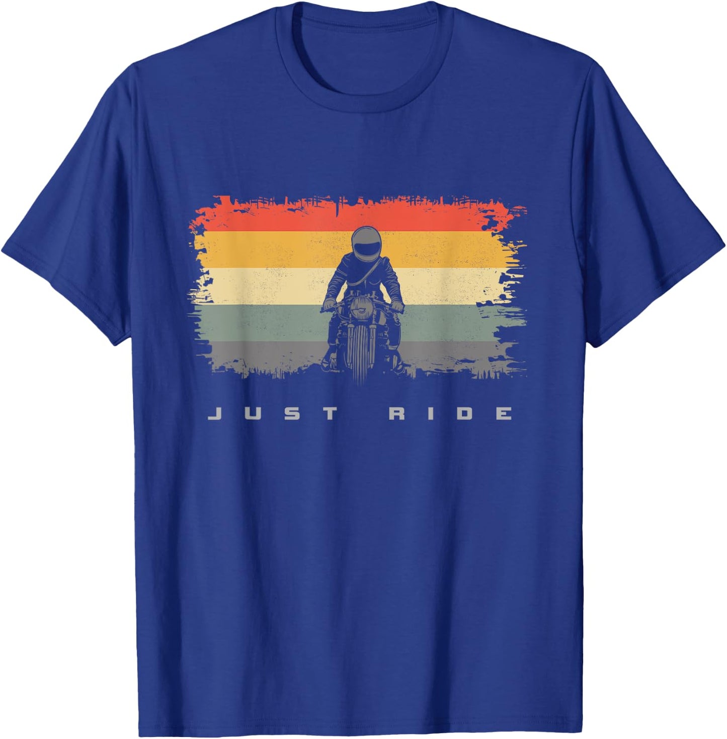 Motorcycle Apparel - Biker Motorcycle T-Shirt - T-Shirt | Royal
