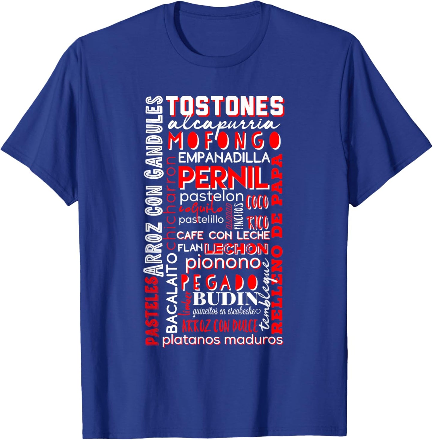 Puerto Rican Food Puerto Rico Foodie Chef Boricua Lechón T-Shirt - T-Shirt | Royal