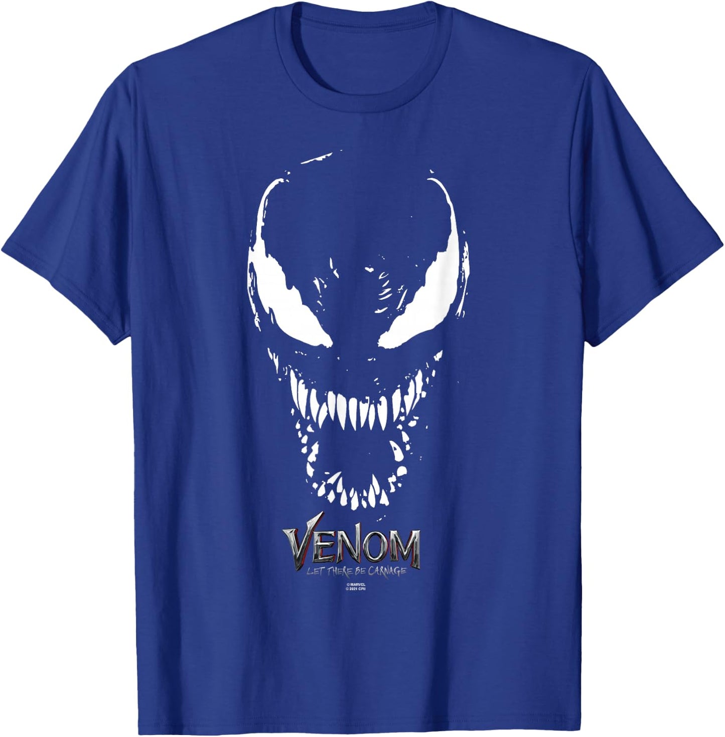 Marvel Venom: Let There Be Carnage Big Face Venom T-Shirt - T-Shirt | Royal
