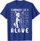 Schrodinger's Cat Dead And Alive Physics Men Women T-Shirt - T-Shirt | Royal