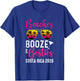 Girls Weekend Trip Costa Rica 2026 Beaches Booze Besties T-Shirt - T-Shirt | Royal