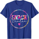 Tie Dye Snack Dealer Appreciation Funny Lunch Lady Crew T-Shirt - T-Shirt | Royal