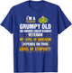 Grumpy Old 3rd Armored Cavalry Regiment Veteran Funny Xmas T-Shirt - T-Shirt | Royal