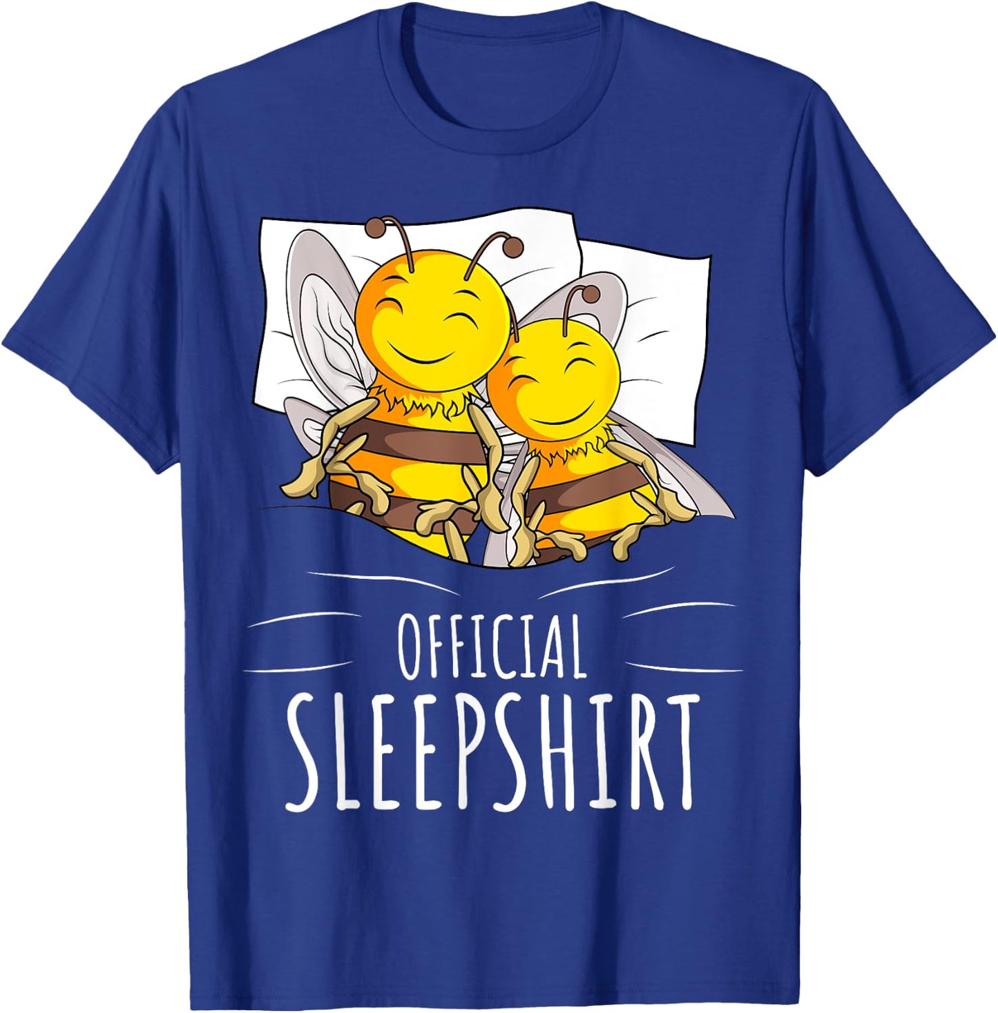Bee Beekeeper Official Sleepshirt T-Shirt - T-Shirt | Royal