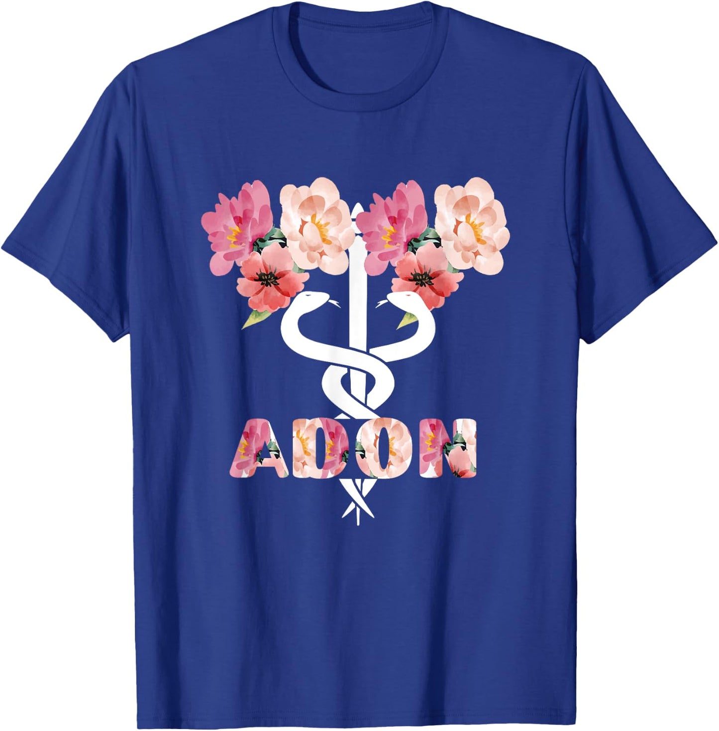 ADON Caduceus Assistant Director Of Nursing T-Shirt - T-Shirt | Royal