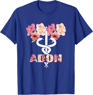 ADON Caduceus Assistant Director Of Nursing T-Shirt - T-Shirt | Royal