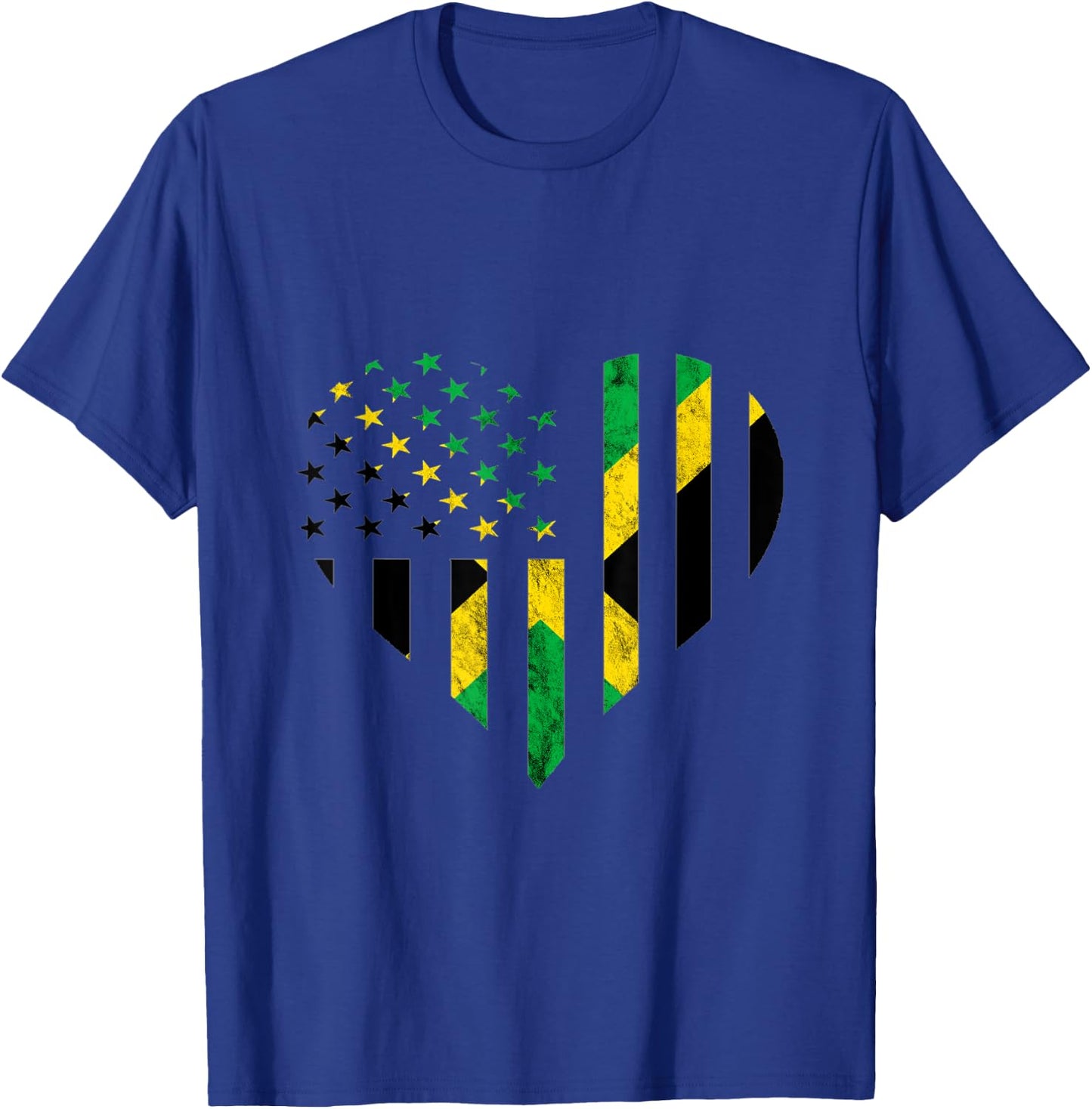 Jamaica Jamaican Roots Carribean Pride American Grows T-Shirt - T-Shirt | Royal