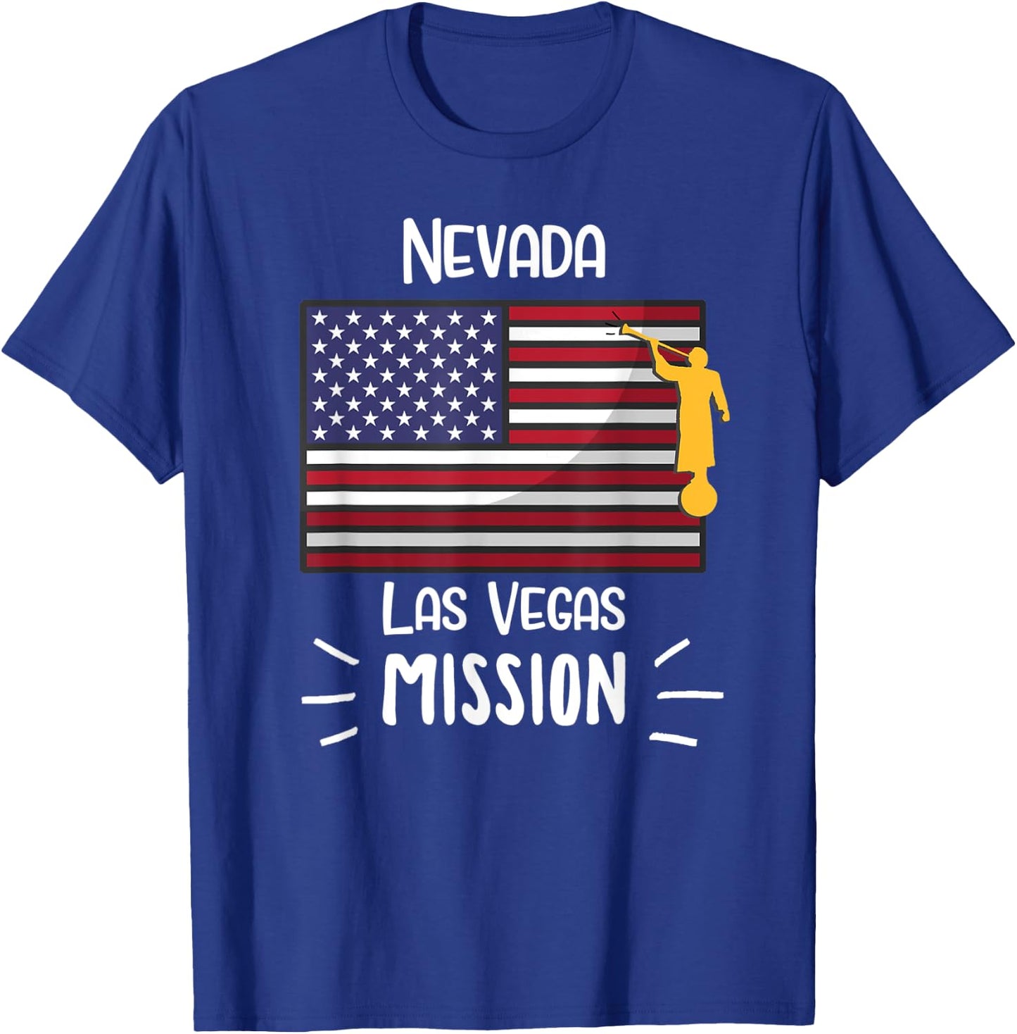 Nevada Las Vegas Mormon LDS Mission Missionary Gift T-Shirt - T-Shirt | Royal