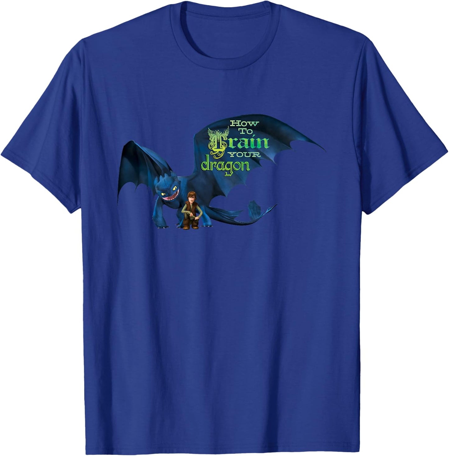 DreamWorks' Dragons: Toothless and Hiccup Title T-Shirt - T-Shirt | Royal