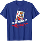 Rummy Queen - Matching Rummy Card Player and Her T-Shirt - T-Shirt | Royal