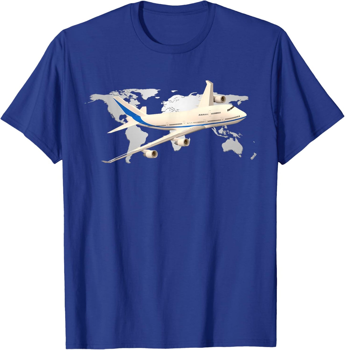 747 T-Shirt - T-Shirt | Royal