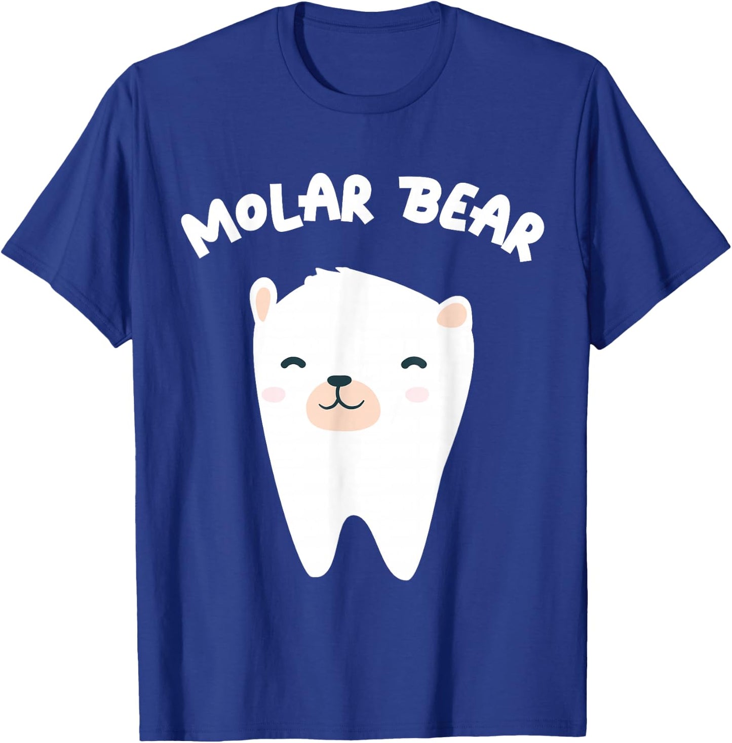 Molar Bear Dentist Dental Care T-Shirt - T-Shirt | Royal