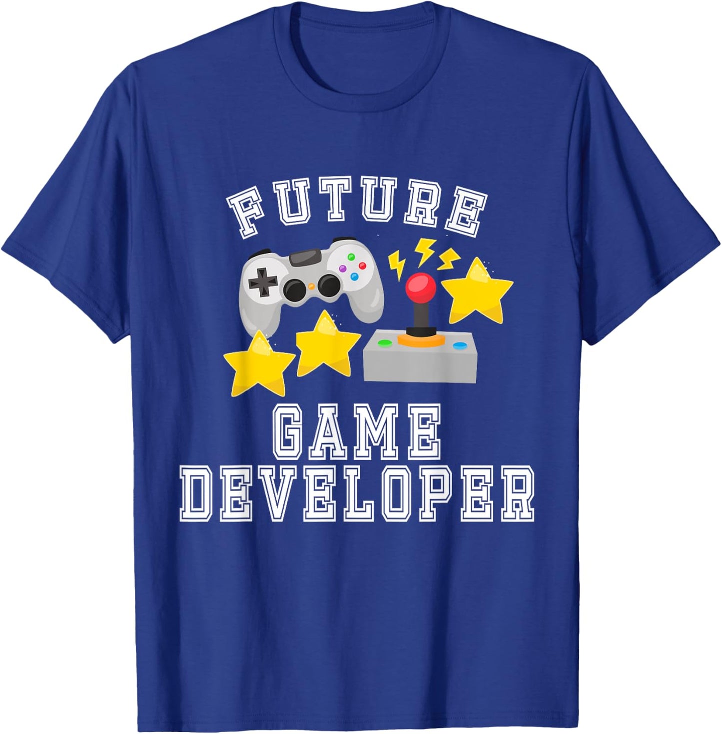 Future Game Developer Costume for Adults and Kids T-Shirt - T-Shirt | Royal