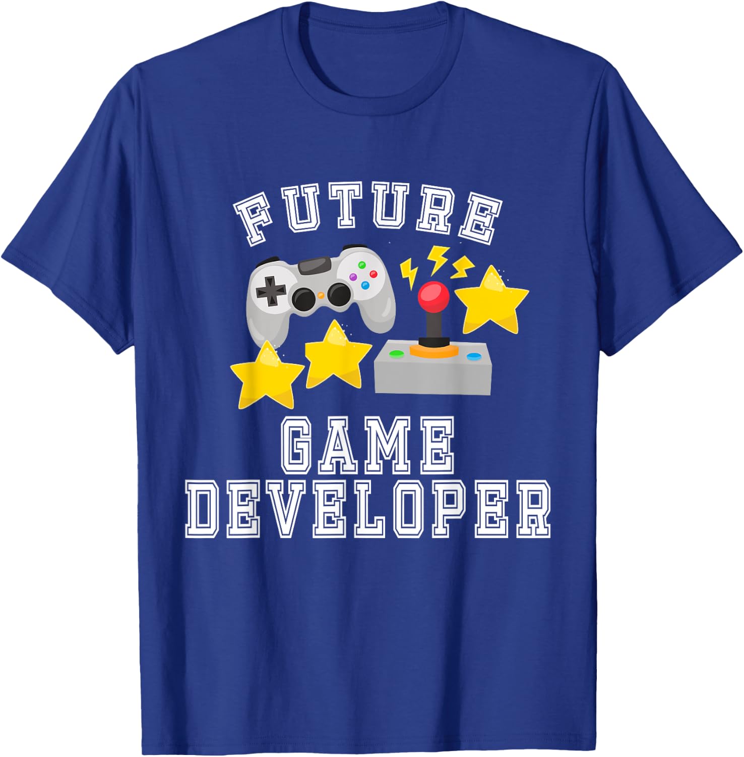 Future Game Developer Costume for Adults and Kids T-Shirt - T-Shirt | Royal
