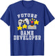 Future Game Developer Costume for Adults and Kids T-Shirt - T-Shirt | Royal