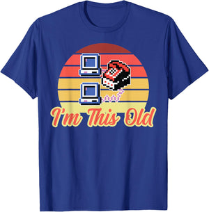 Programmers Dial Up Internet Programming 90s Computer Nerds T-Shirt - T-Shirt | Royal