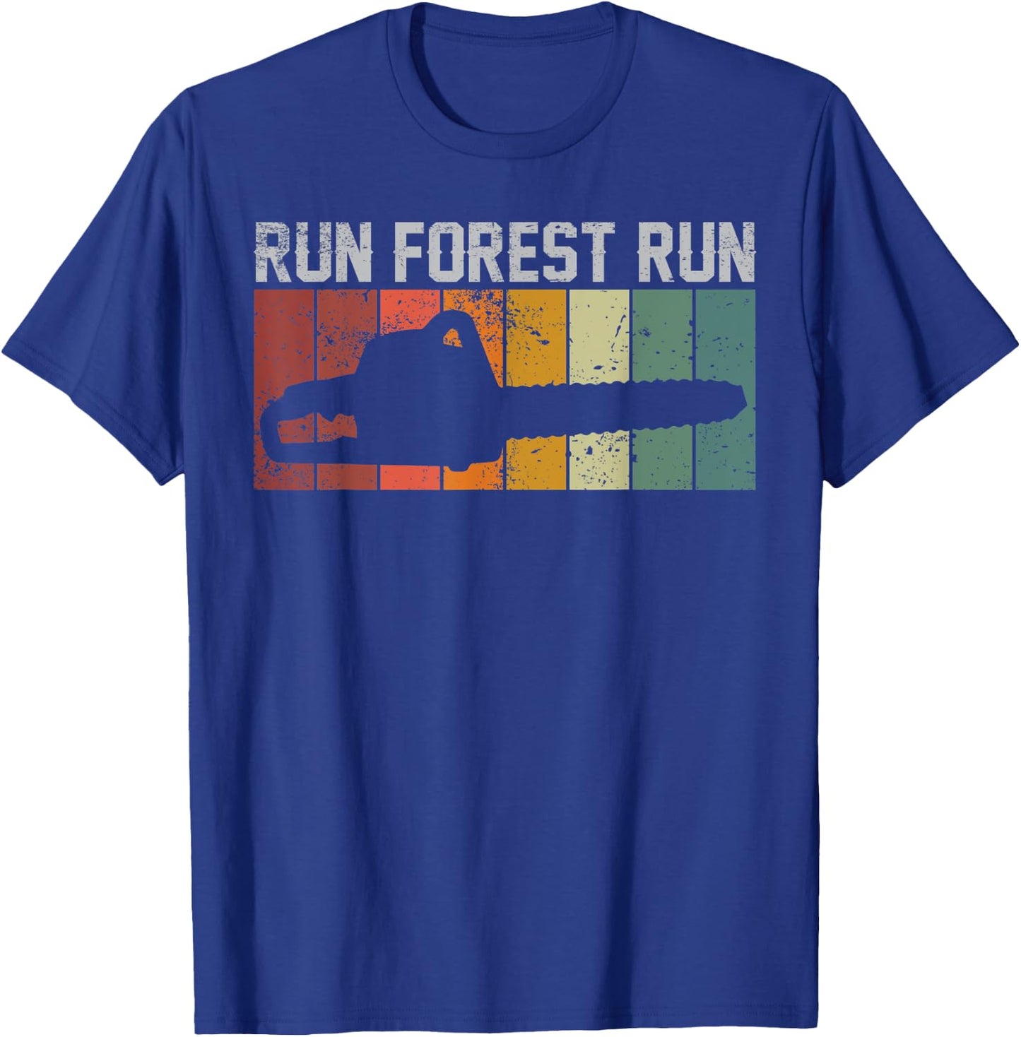 Lumber Jack Chop Wood Chainsaw T-Shirt - T-Shirt | Royal