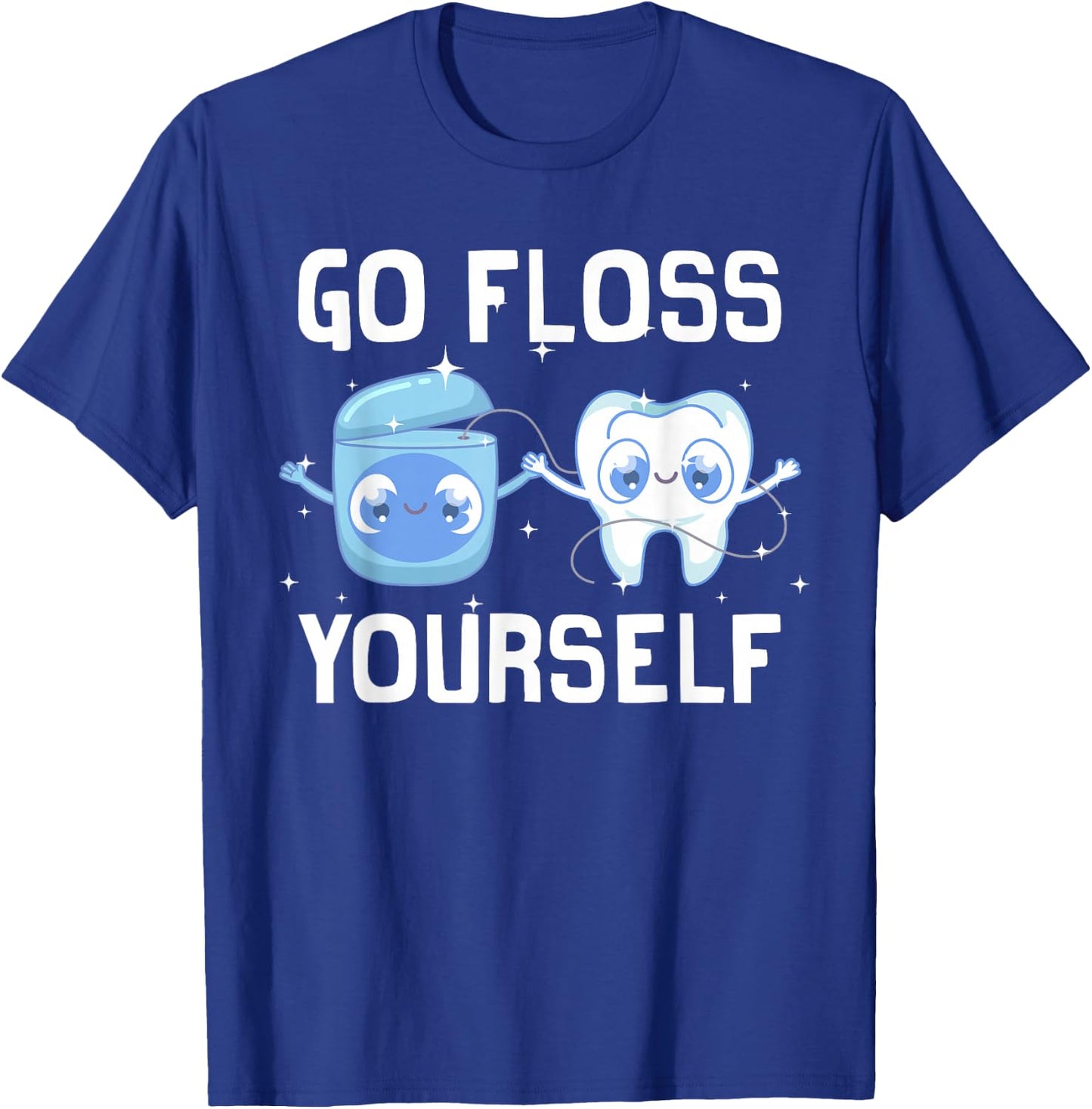 Cute Dental Assistant Design Women Dental Hygiene T-Shirt - T-Shirt | Royal